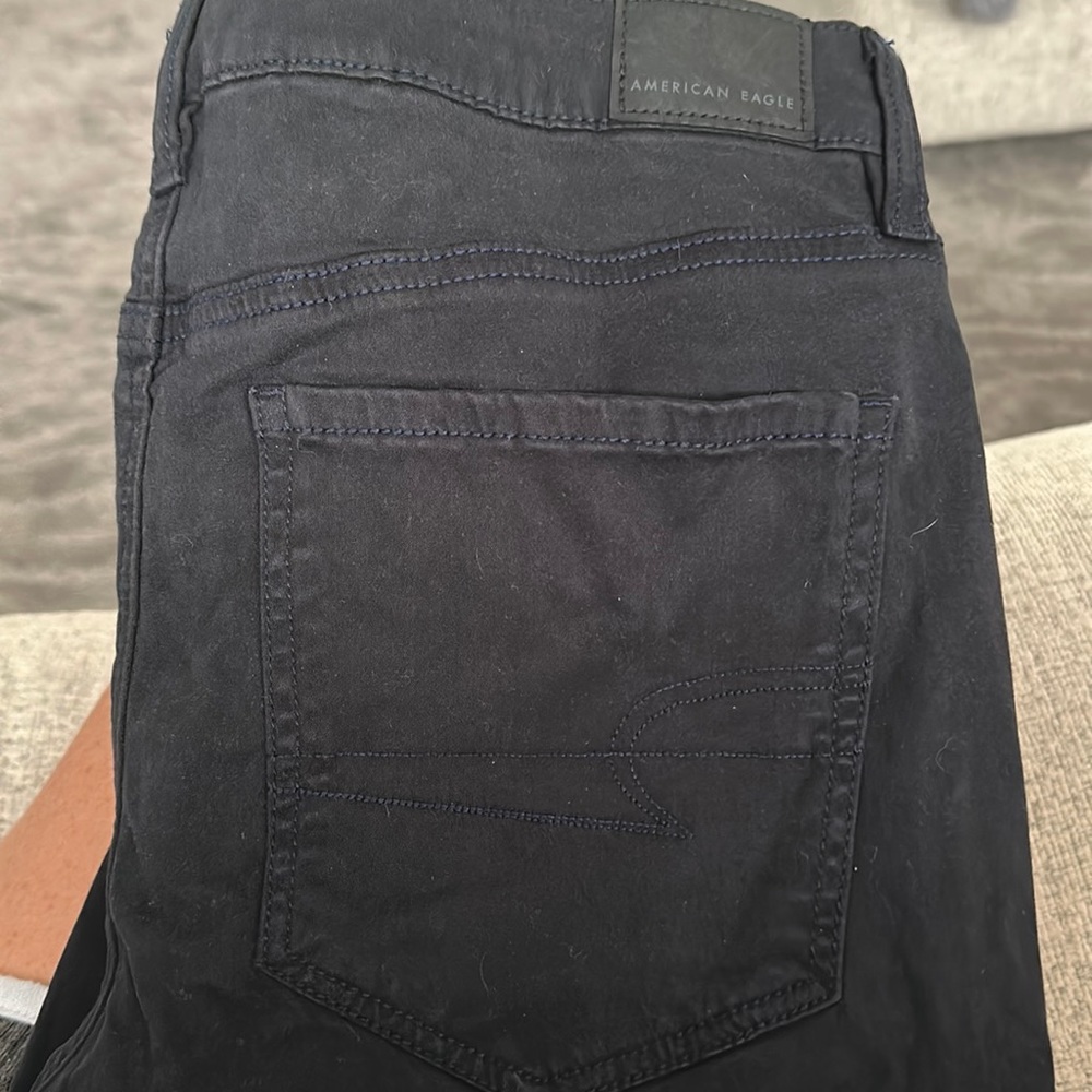 NEW American Eagle Jeggings 12 Long Black